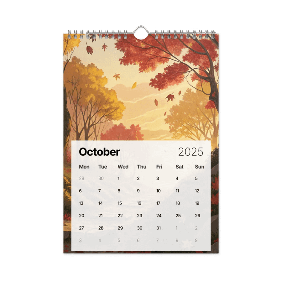 MAGICAL ANIME SEASONS WALL CALENDAR 2025 product image (12)
