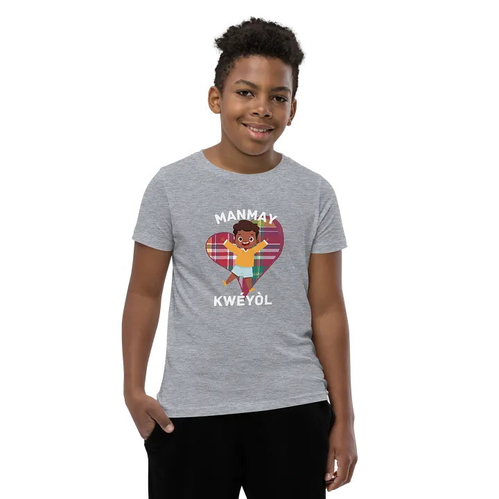 MANMAY KWÉYÒL Madras Kids' T-Shirt product image (2)