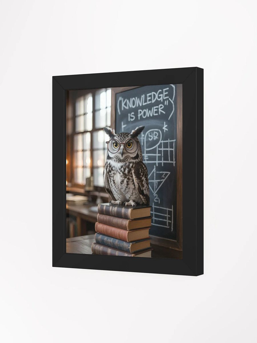 Wise Owl Wisdom, Framed Poster product image (4)
