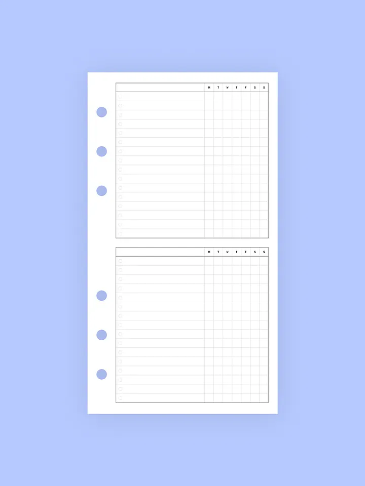 Weekly To Do Inserts FREEBIE product image (1)