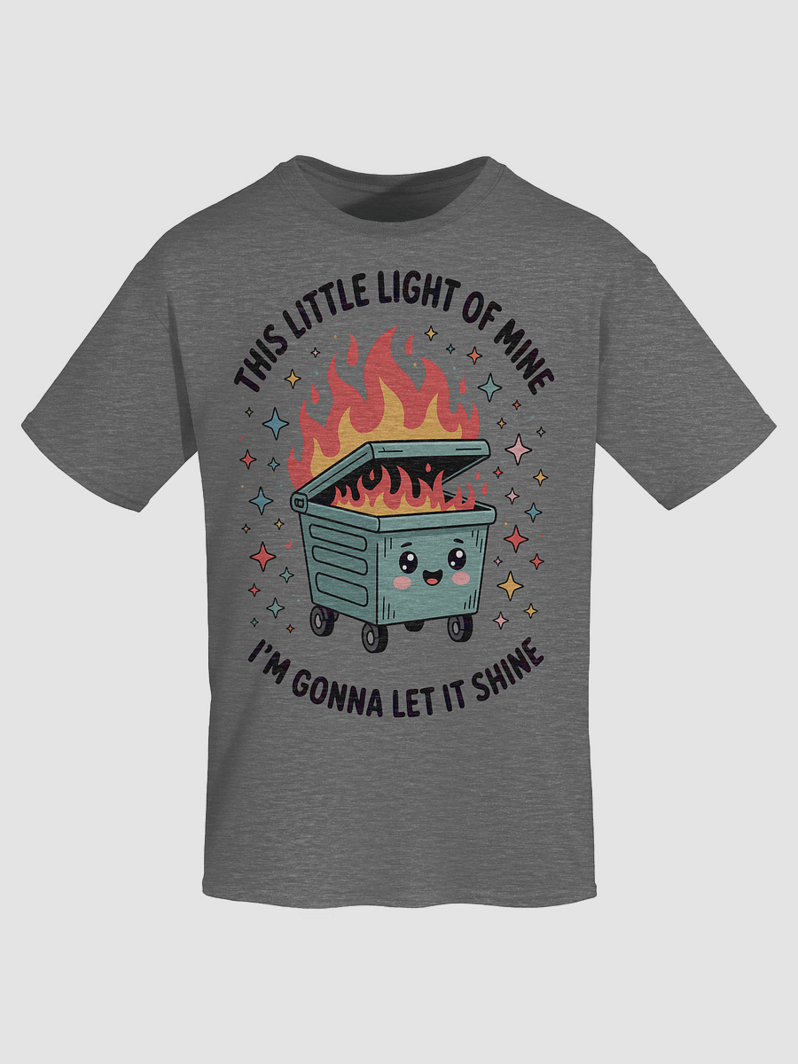 Smiling Dumpster Fire T-shirt product image (32)