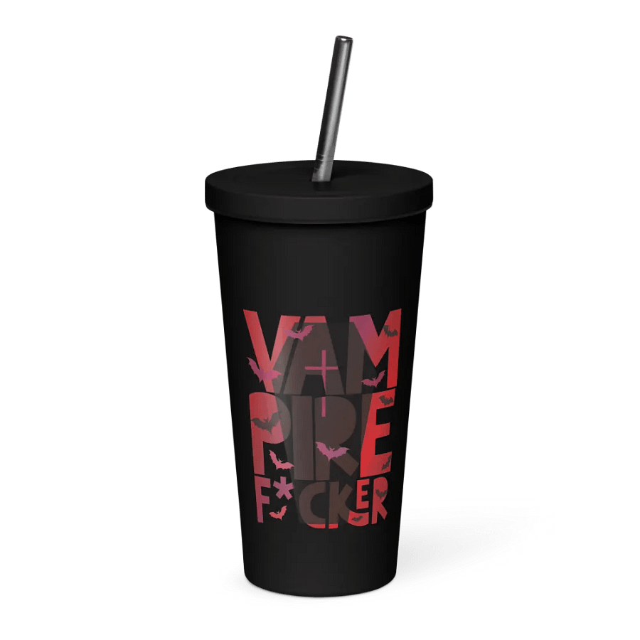 Vampire F*cker Insulated Tumbler (Censored) product image (1)