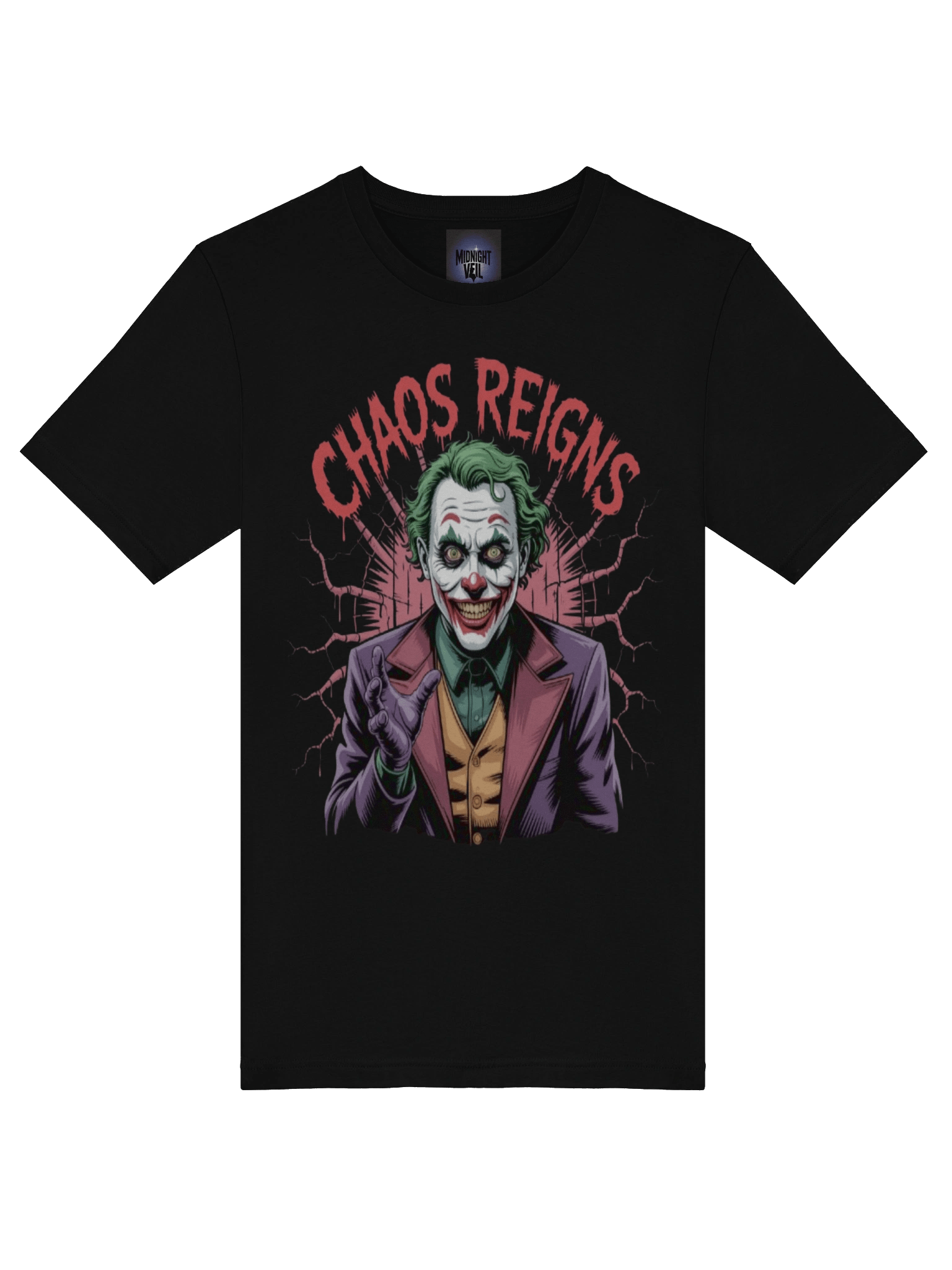 Chaos Reigns: Joker Thunderstrike Portrait T-Shirt product image (7)