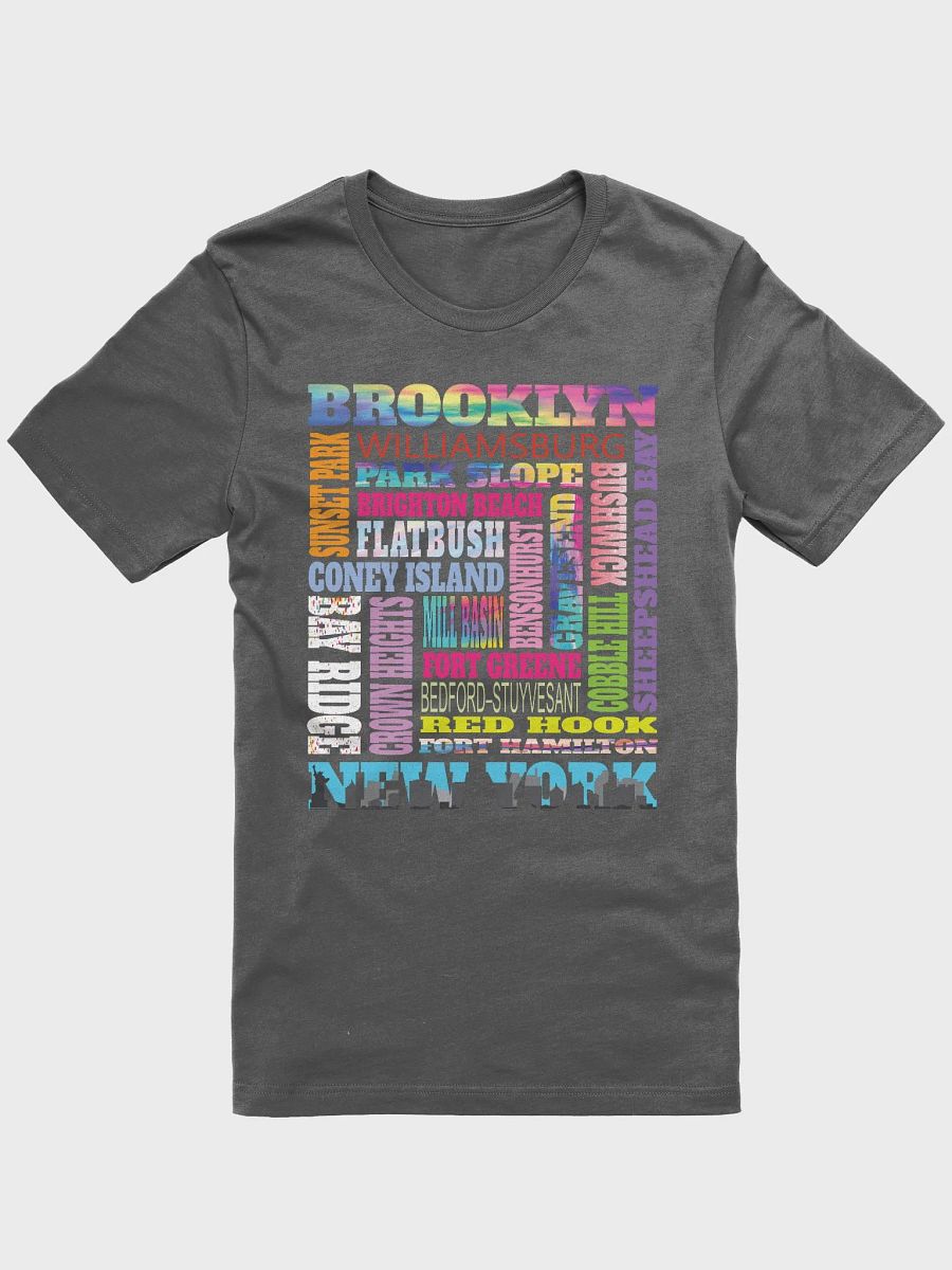 Brooklyn New York Neighborhoods Skyline Bklyn Pride Gifts T-Shirt product image (3)