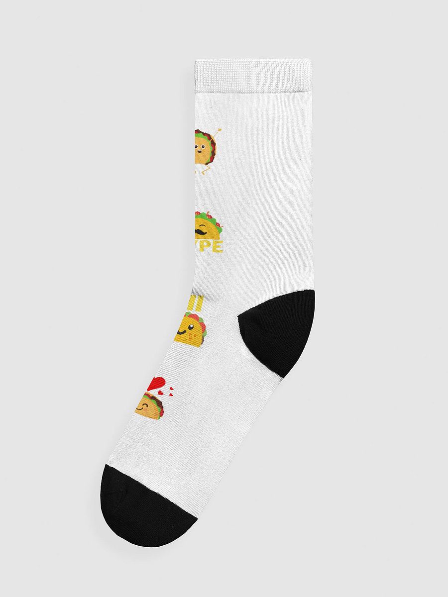 Paco's Tacos Crew Socks product image (2)