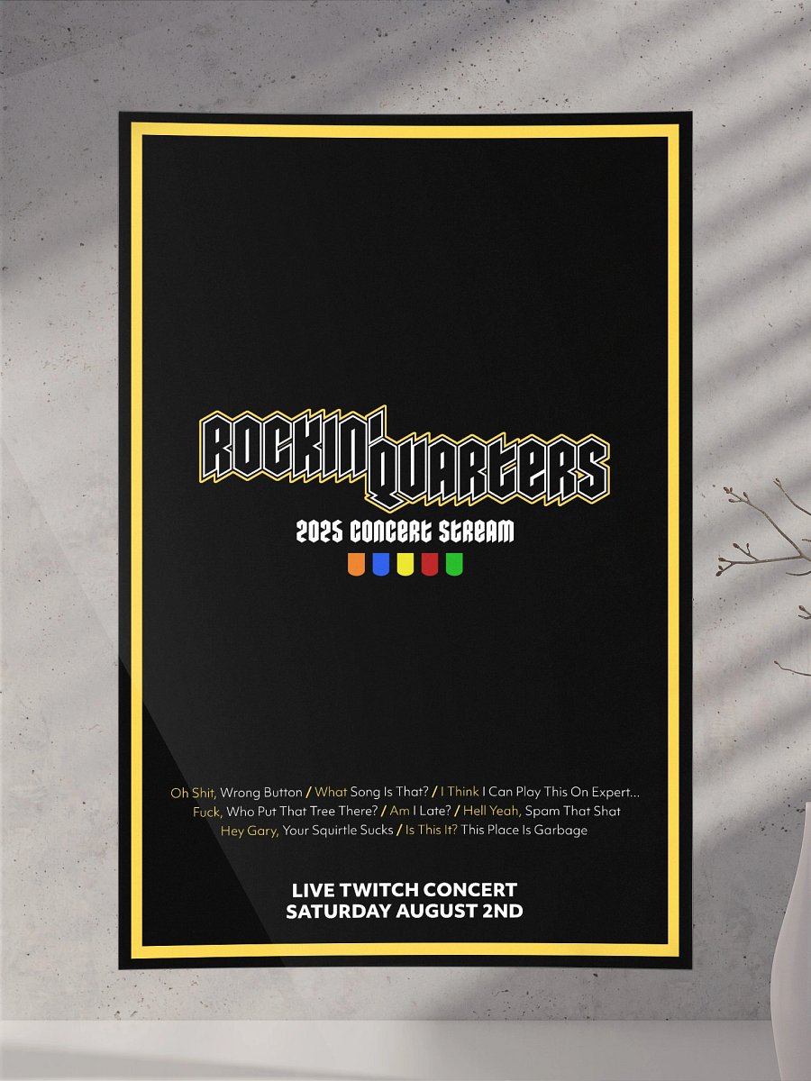 Rockin' Quarters 2025 Concert Poster! product image (5)