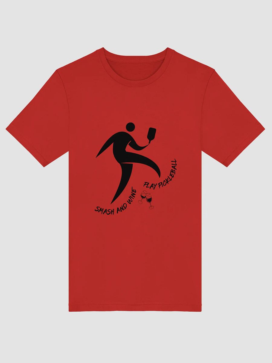 Smash and Wine Pickleball Ultrasoft T-Shirt product image (1)