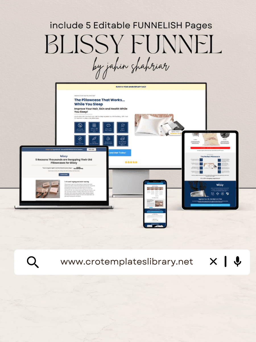 Blissy Funnelish Templates product image (1)