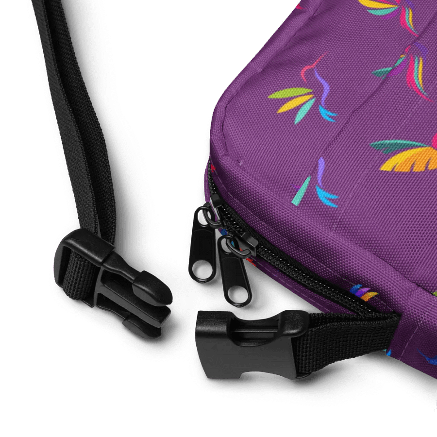Vibrant Hummingbird Haven Crossbody Bag for stylish travellers product image (8)