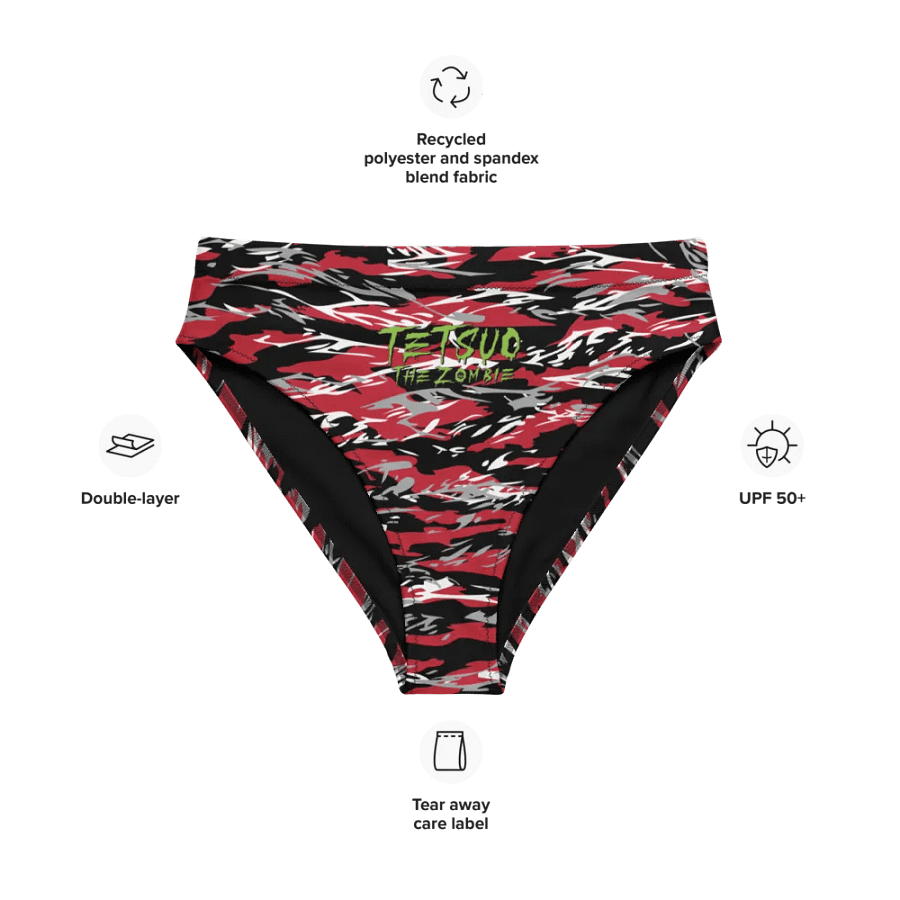 Blood Camo High Waisted Bikini Bottom product image (10)