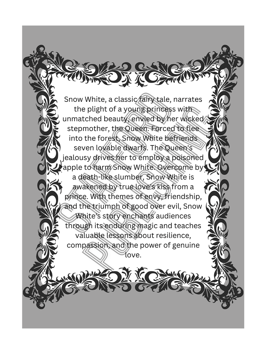 Classic Tales Coloring Book Printable Version Free Sample Pages product image (12)