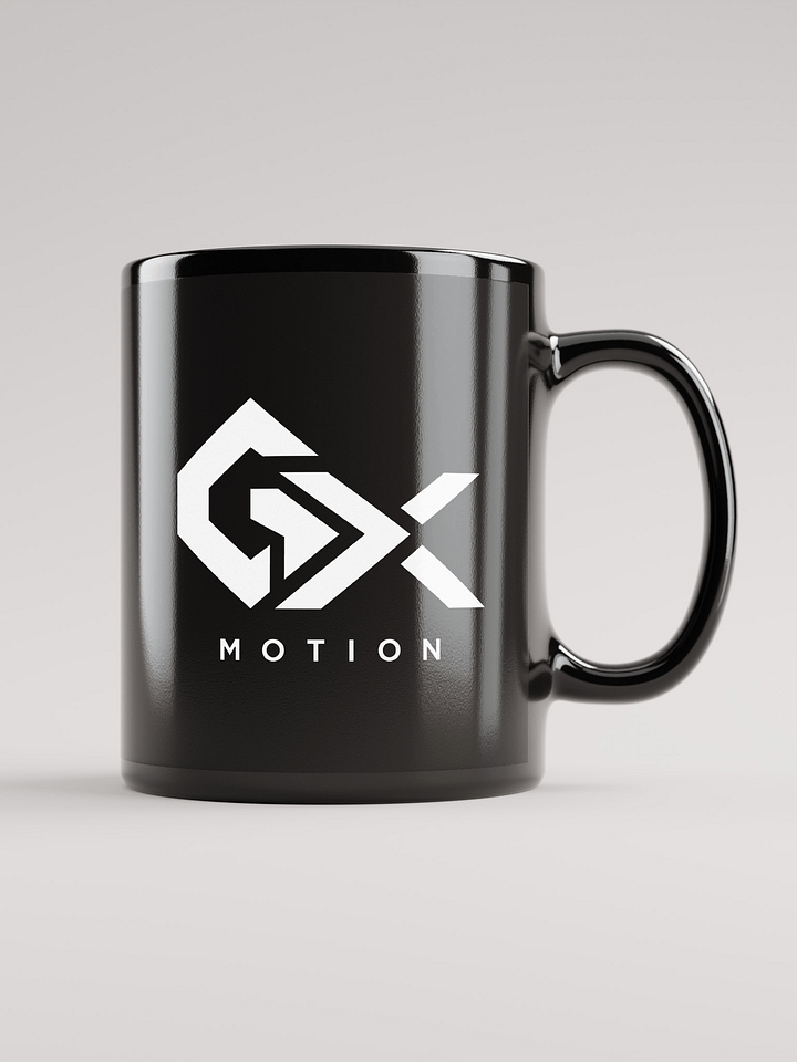 GX Motion - Black Mug - White Logo product image (2)