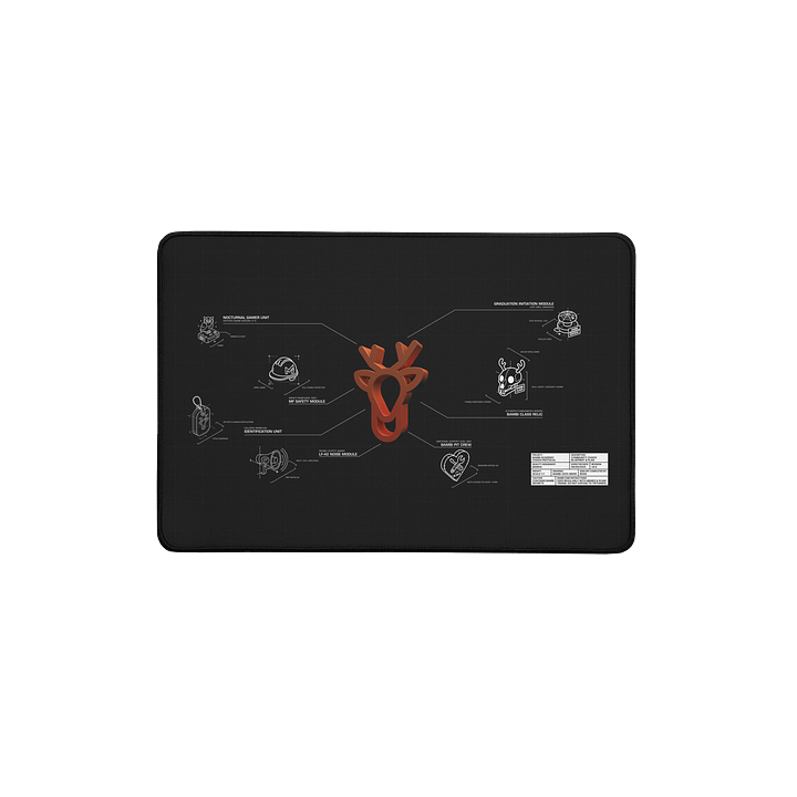 Technical CAD Bambi - Mousepad product image (1)