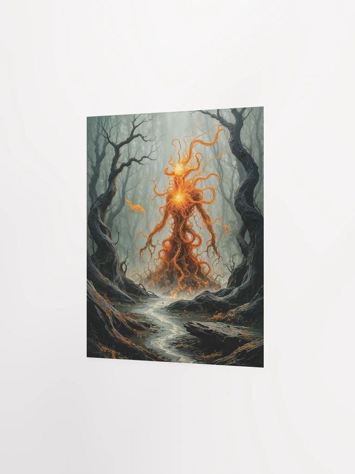 Fiery Forest Vines Poster product image (13)
