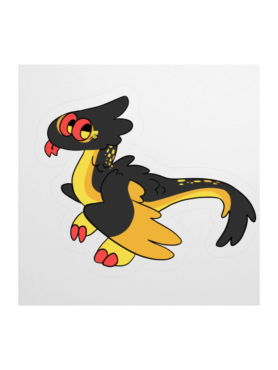 PRIMAL PACK RAPTOR STICKER product image (1)