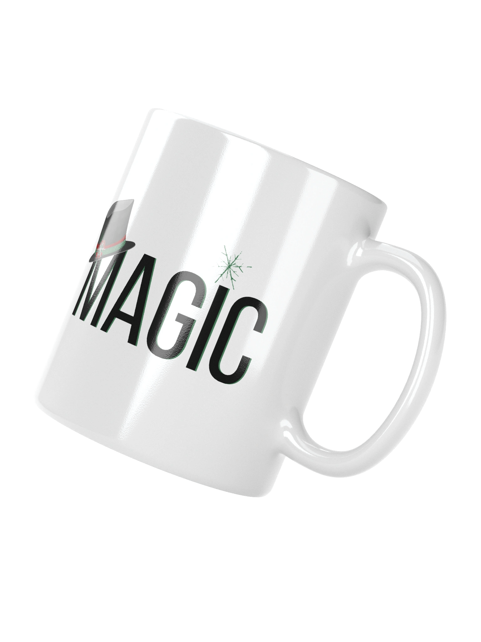 Magic Christmas Typography Mug – Festive Holiday Coffee Cup Gift product image (5)
