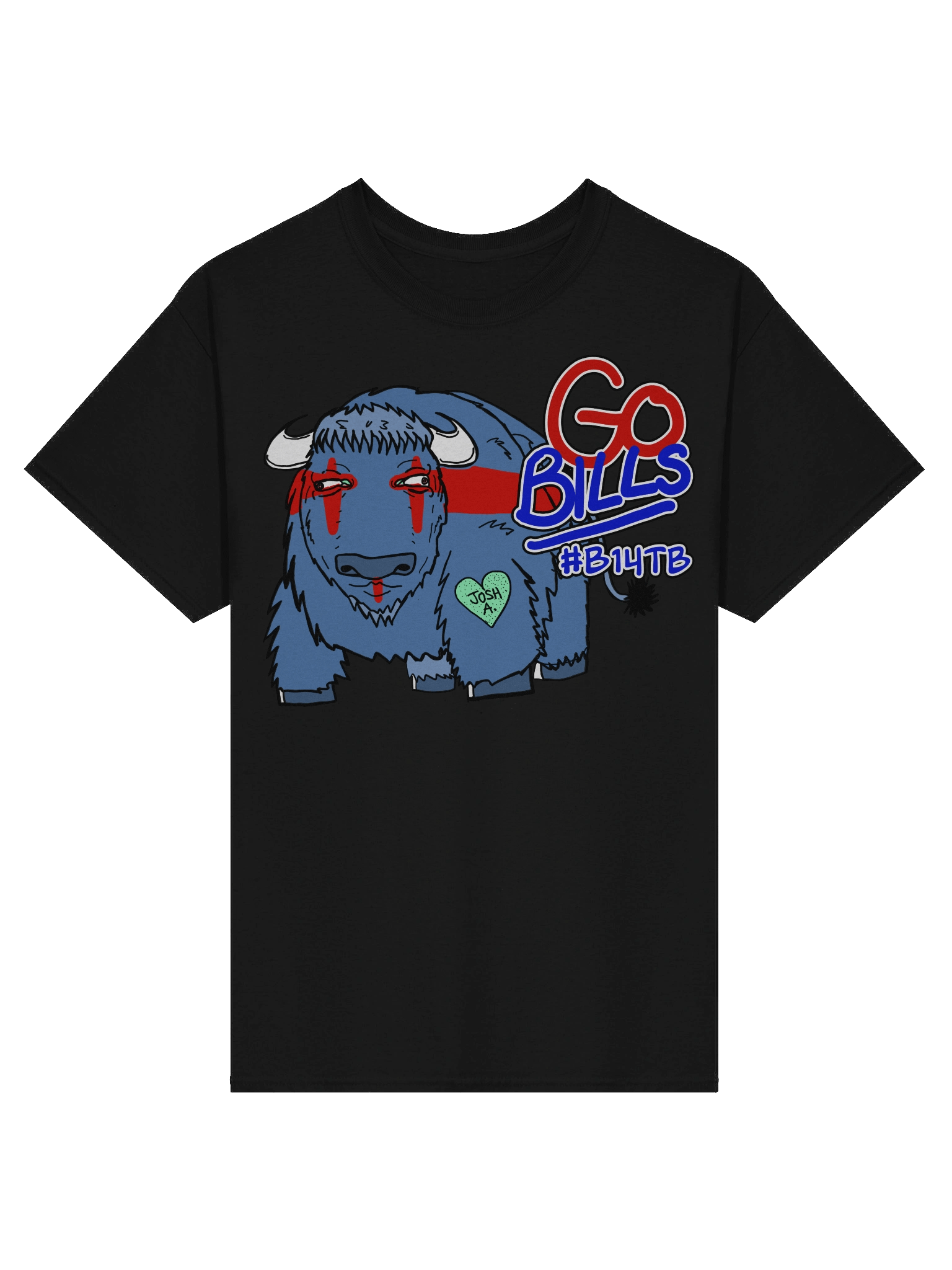 Buffalo Bill Heart T-Shirt product image (1)