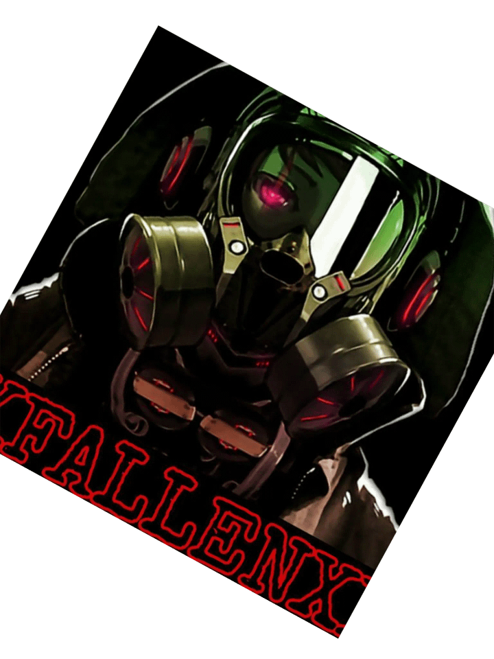 XFALLENX Futuristic Helmet Kiss Cut Stickers product image (5)