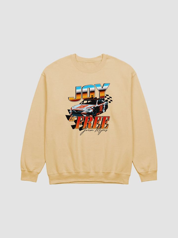 Joy Is Free Racecar - Light Crewneck product image (1)