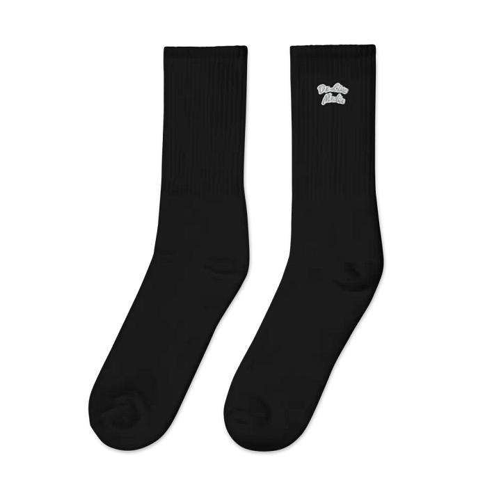Dz Live Media Embroidered Crew Socks product image (2)