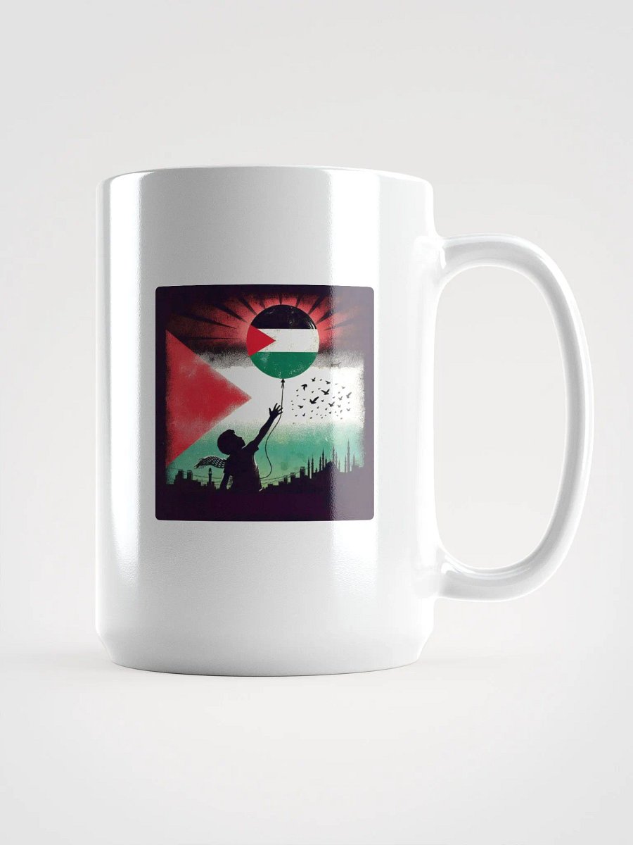 Hopeful Palestine Mug | free palestina product image (1)