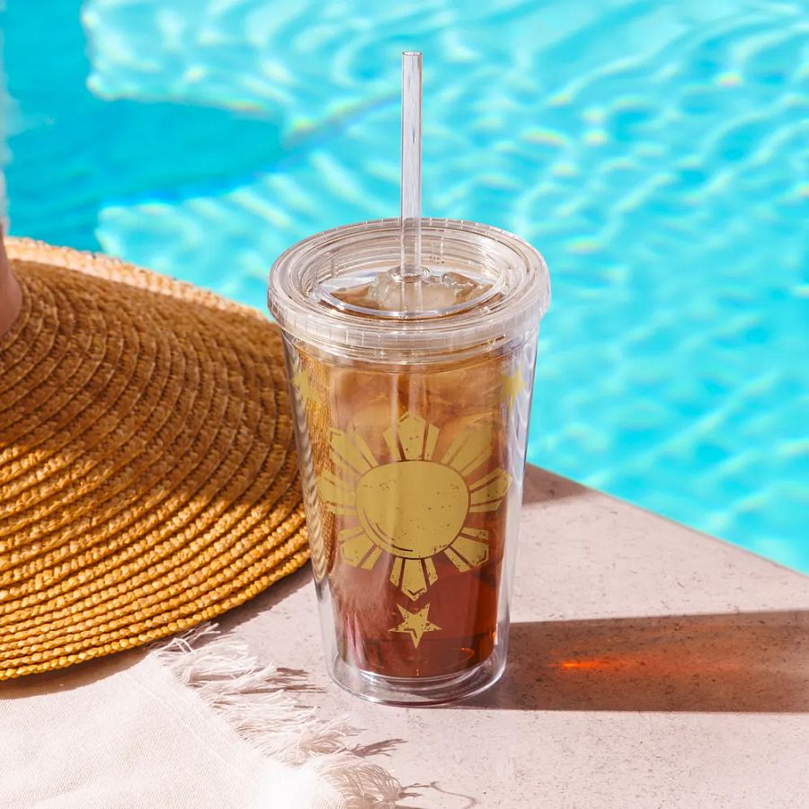 Pinas Clear Tumbler (Gold Star) product image (10)