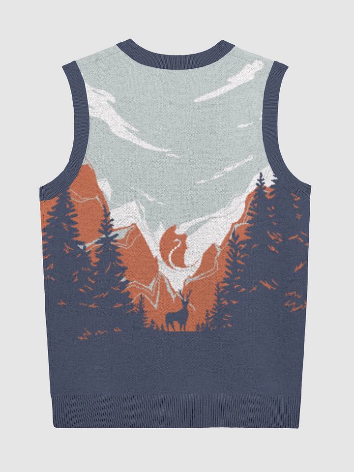 KawaiKitten Nordic Deer V-Neck Vest product image (2)