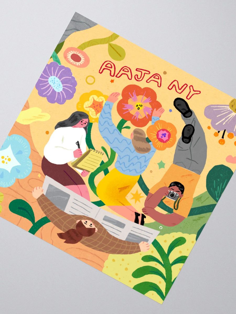 AAJA NY sticker product image (2)
