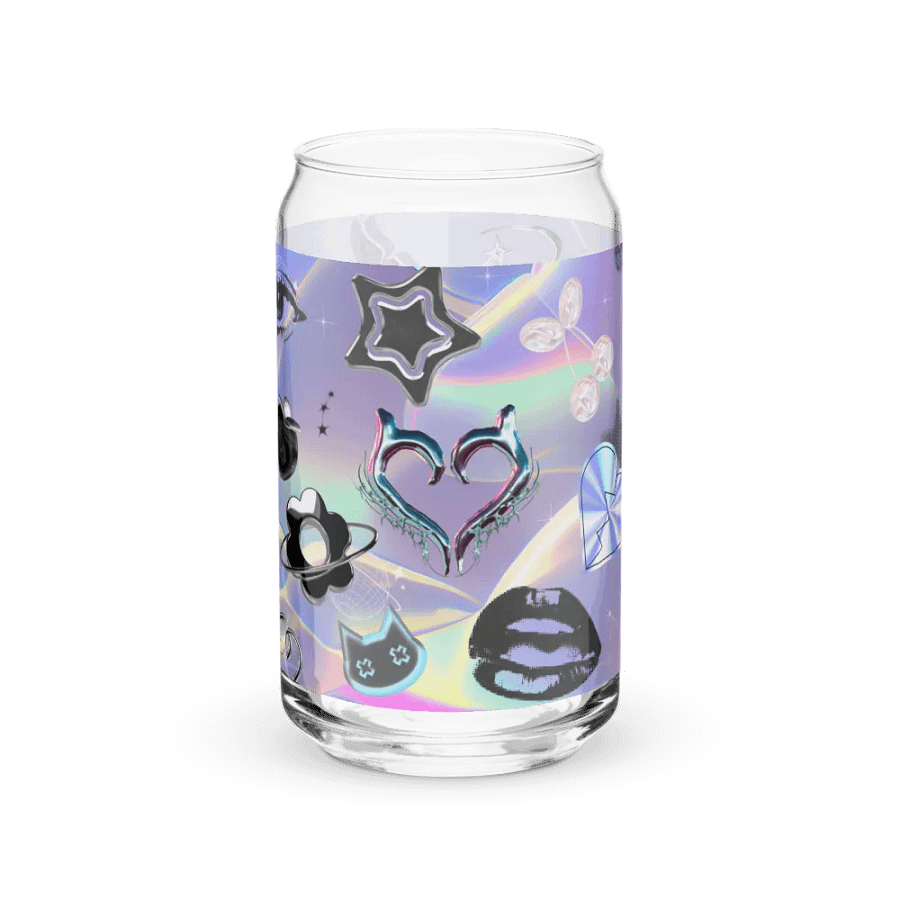 LaLisa's ROCKSTAR inspired glass sipper product image (2)