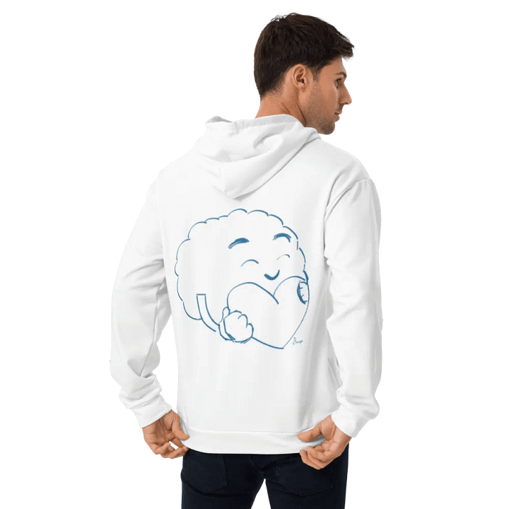 Braingap Signature Hoodie (Blue/White) product image (2)