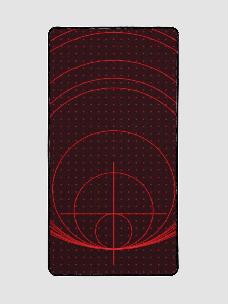 Desk Mat - Red Radio Pulse product image (3)