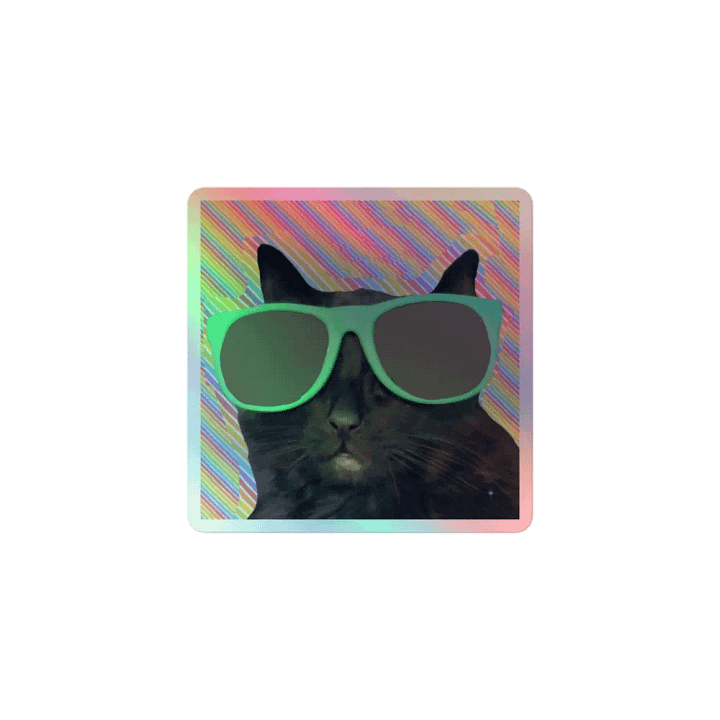 Cool Kyle Holographic Sticker Sheet product image (1)