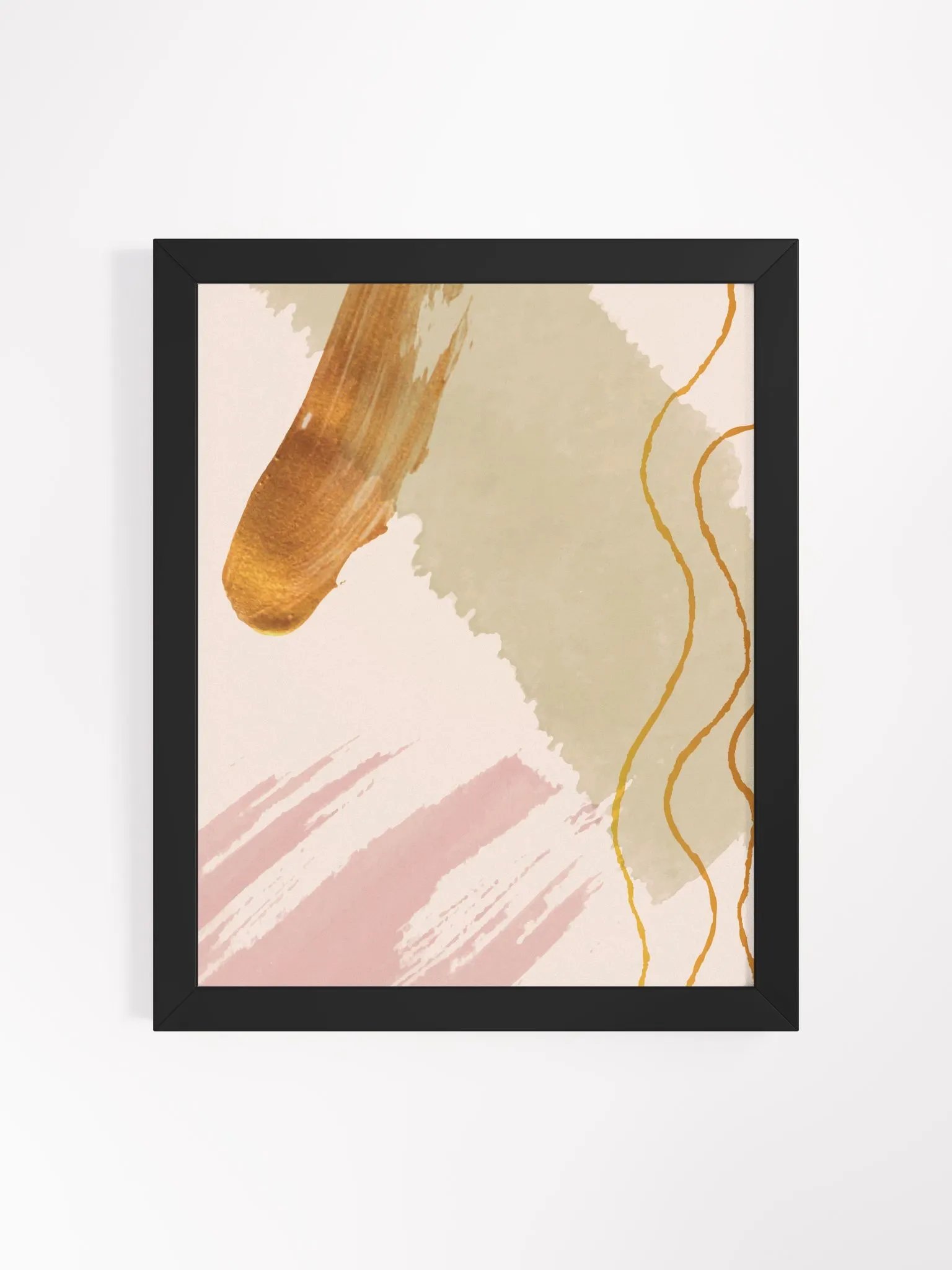 Vibrant Ayous Wood Framed Matte Poster product image (13)