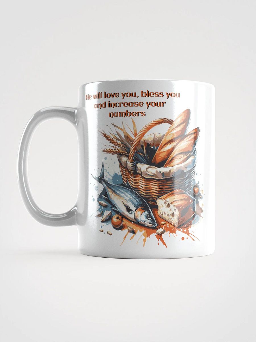 He will love you, Bless you and Increase your Numbers Mug product image (12)