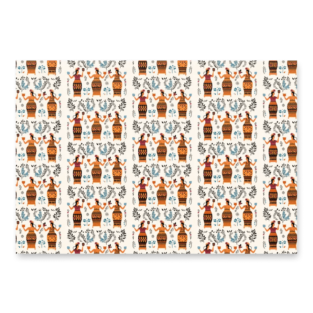 Daughters of the Olive Grove – Wrapping Paper product image (2)