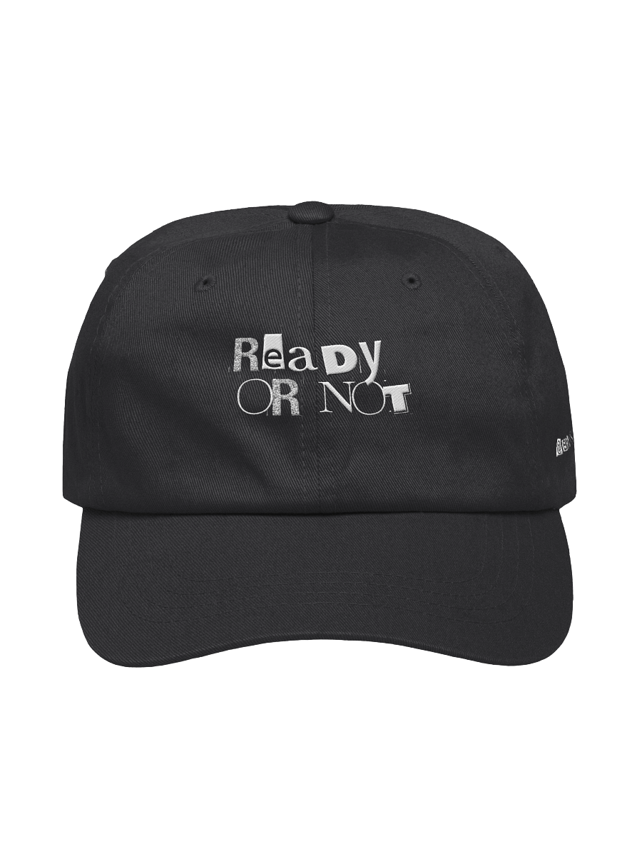 Ready or Not Cap – White Logo product image (1)