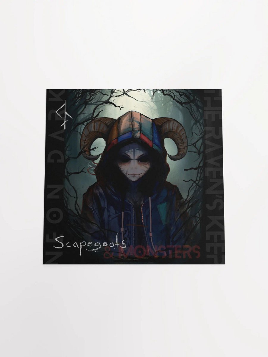 Scapegoats and Monsters Cover Enhanced Matte Paper Print Poster product image (4)