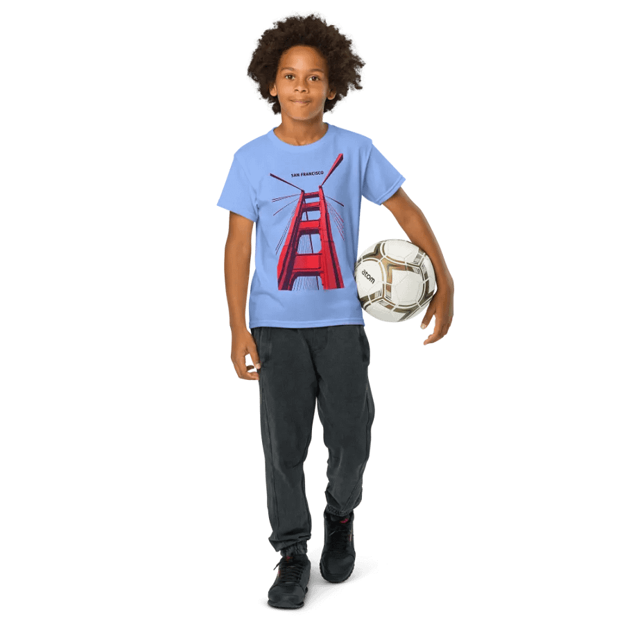Golden Tower Youth Sports Tee product image (8)