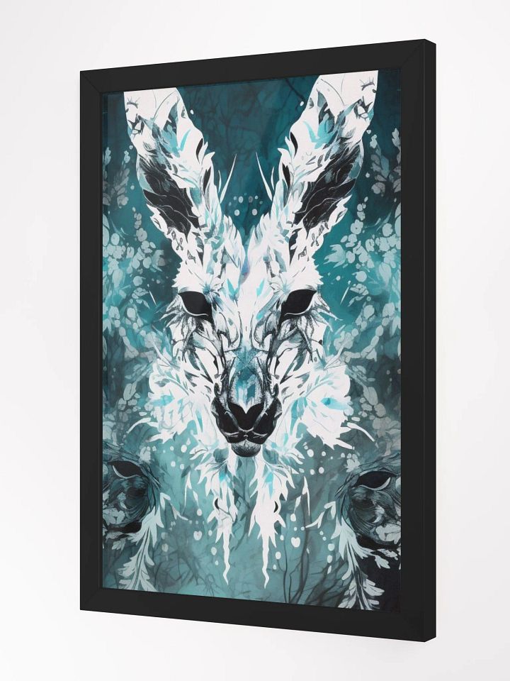 Inkblot Art - Kangaroo Framed Poster Art product image (2)