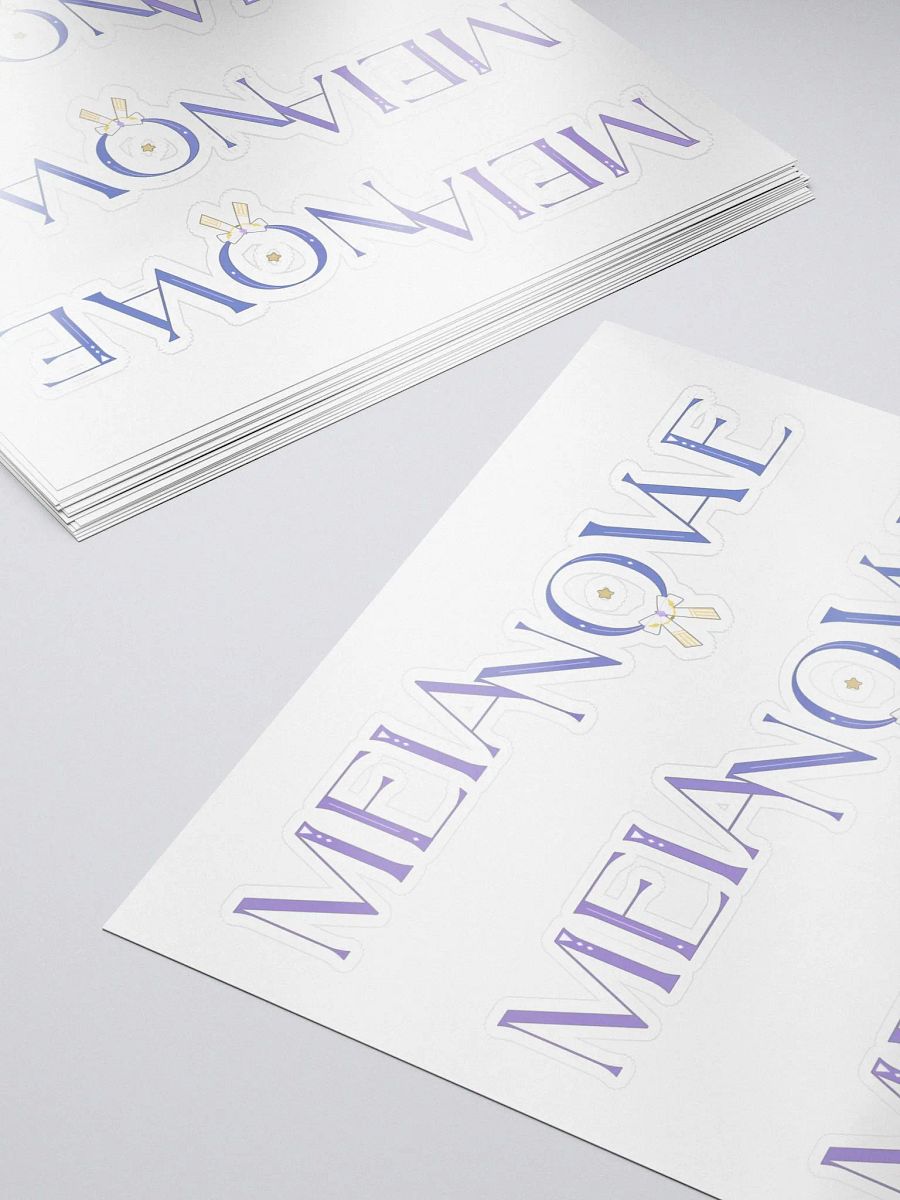 Meia Novae Logo Sticker Sheet! product image (5)