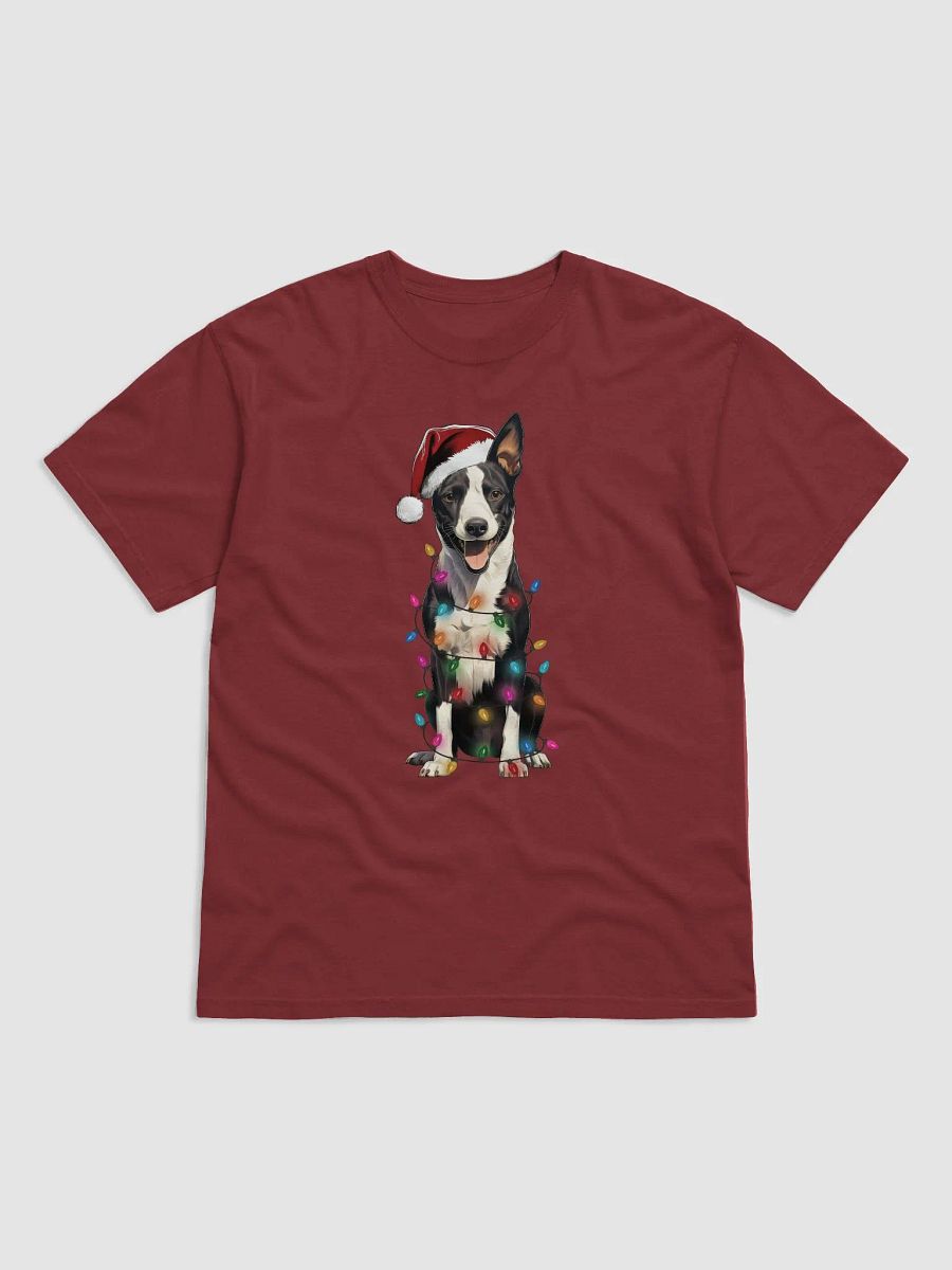 Funny Basenji(Black & White) Christmas T-Shirt for Basenji Paw-rents product image (9)