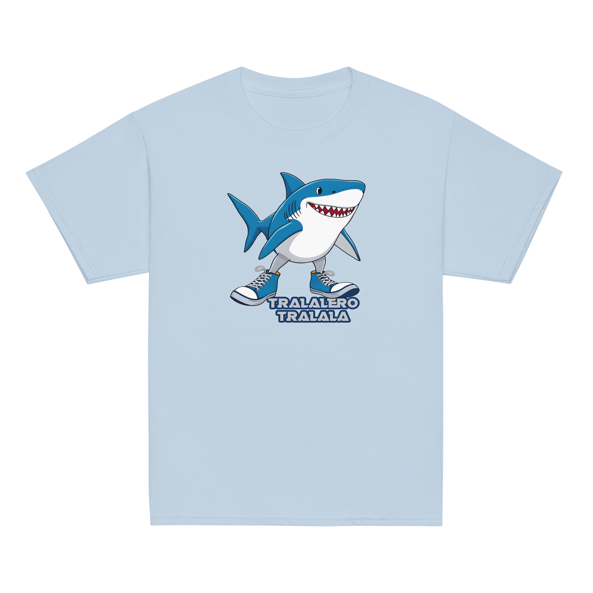 Tralalero Tralala Cartoon Shark – Youth Tee product image (2)