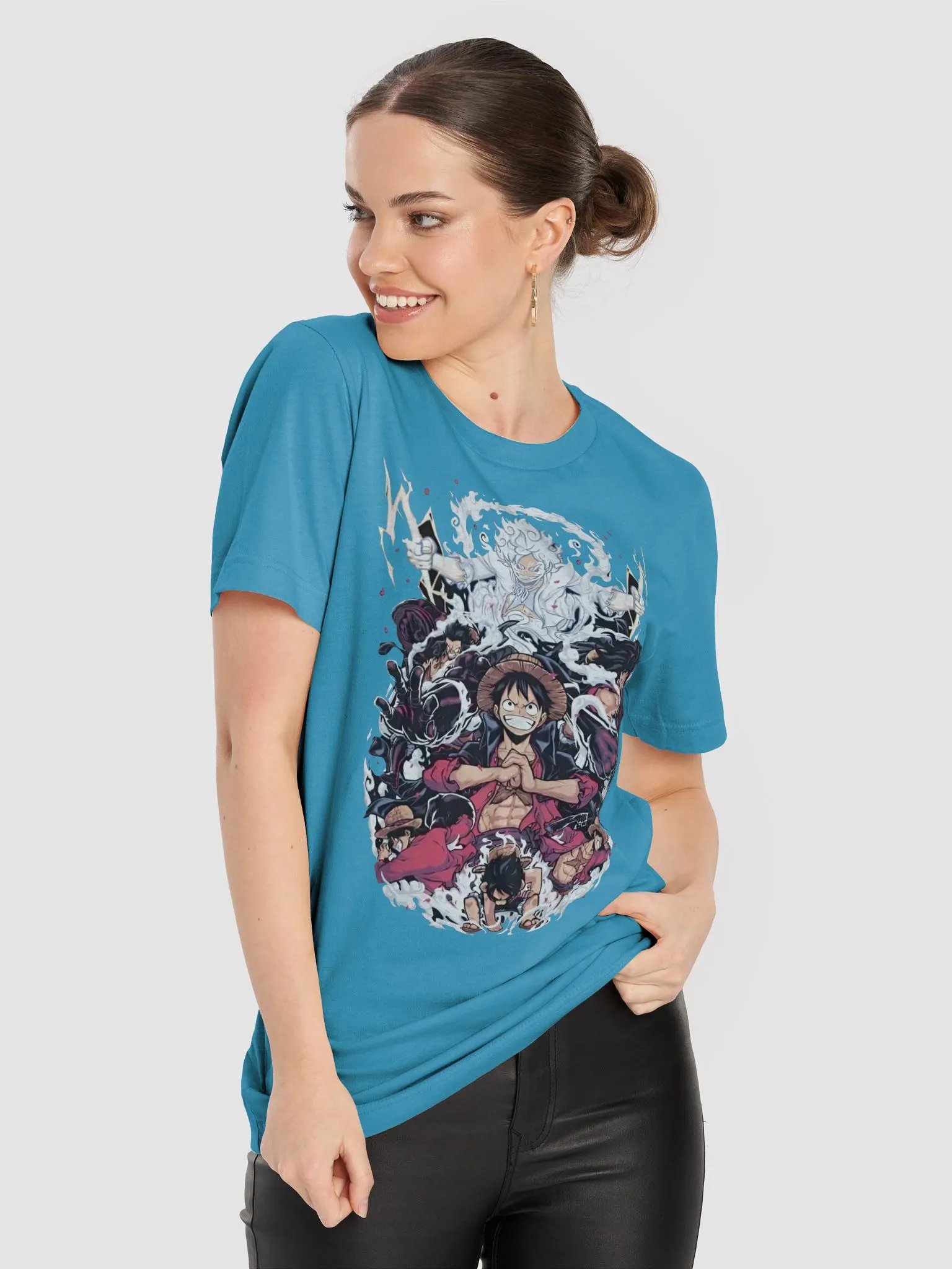 Dynamic Straw Hat Cartoon T-Shirt product image (45)