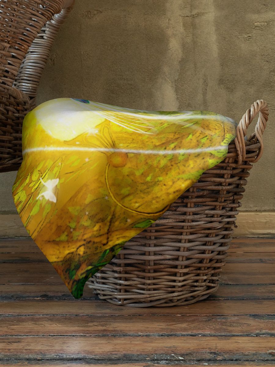Magical Faerie Pools Light-Tech Fleece Blanket product image (10)