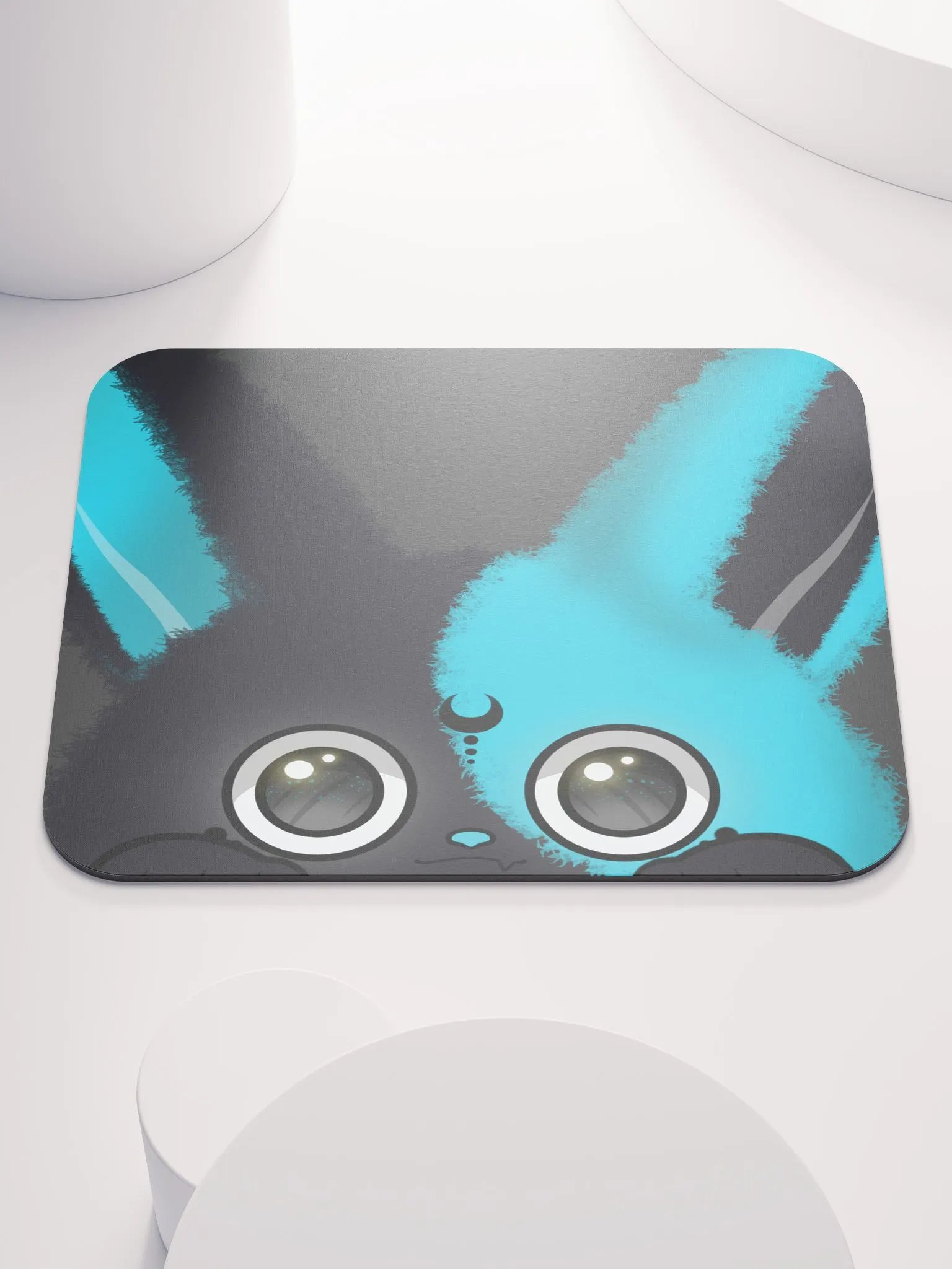 Whimsical Peek-a-Boo Mouse Pad product image (1)