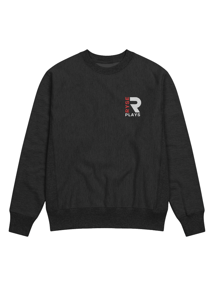 Ryse Plays x Champion Heavyweight Sweatshirt – Black product image (1)