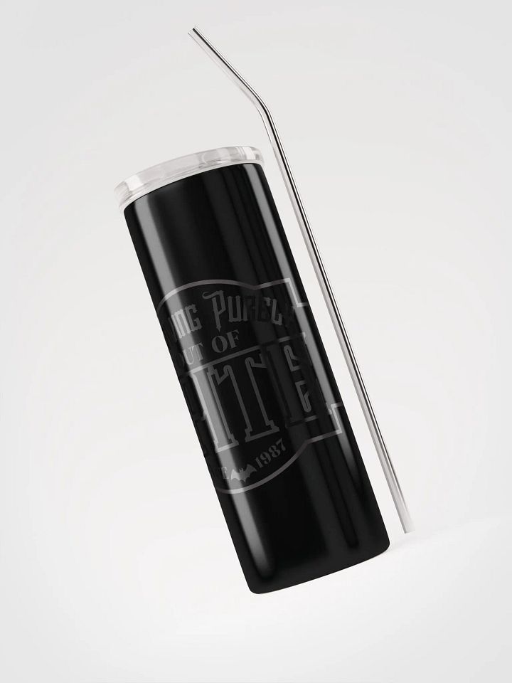 Surviving Purely Out Of Spite Black on Black Tumbler product image (2)