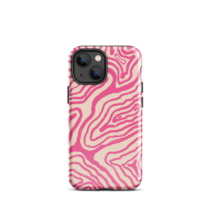 Pink Rivers iPhone Case product image (1)