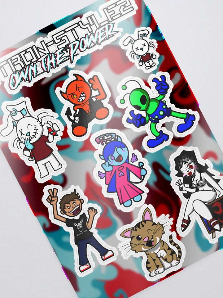 Nitron-Stylez - Character Sticker Sheet product image (2)