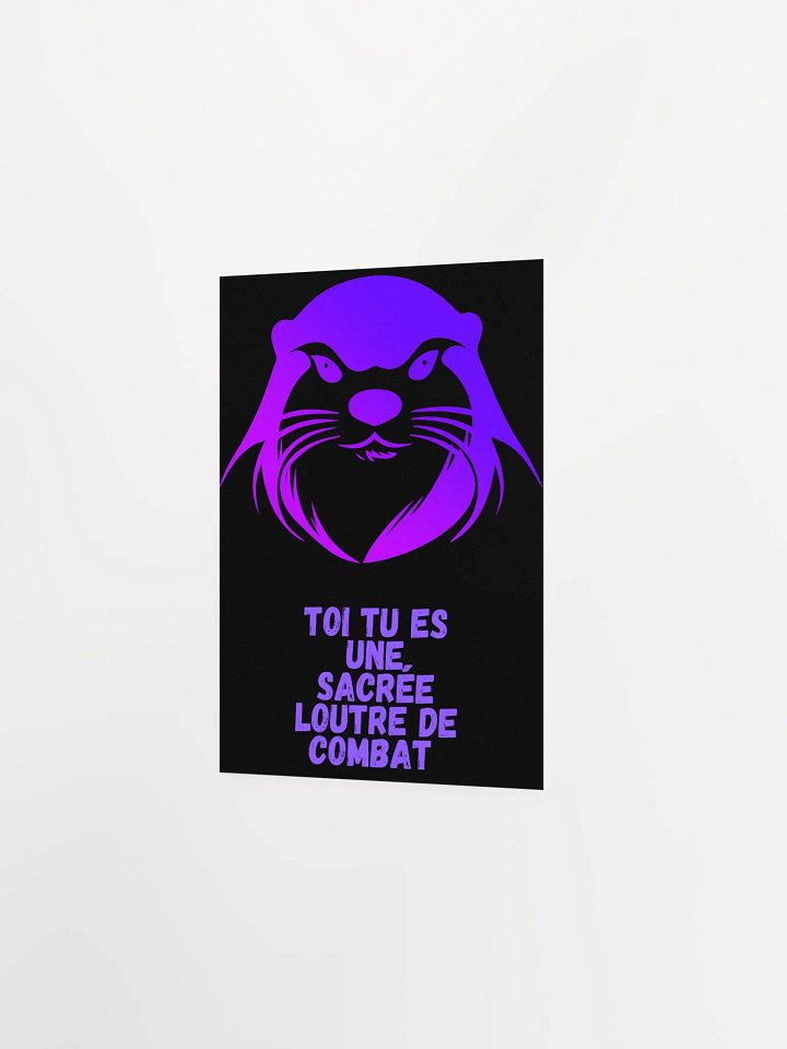 Poster Loutre de combat product image (3)